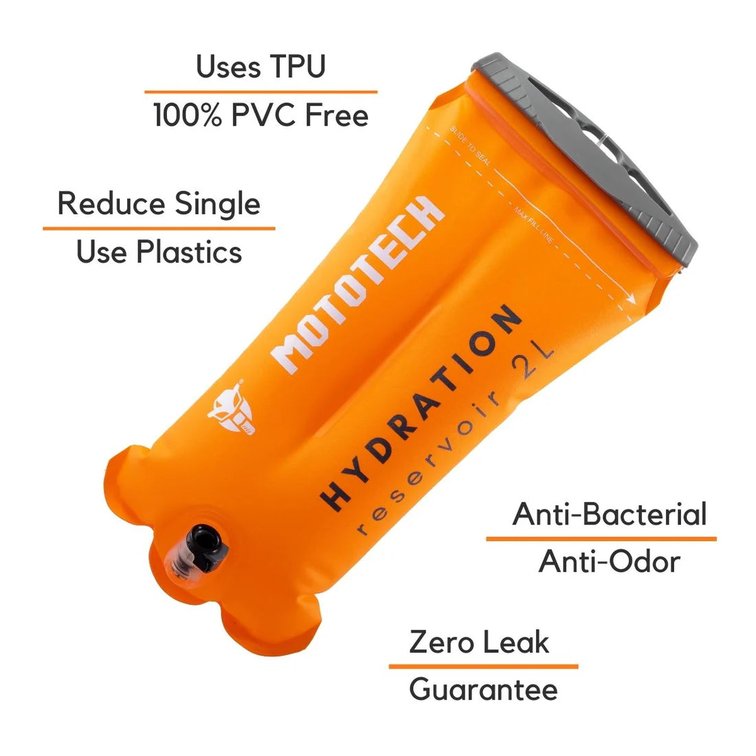 Mototech Hydration Reservoir 2L - Water Bladder in Bangalore