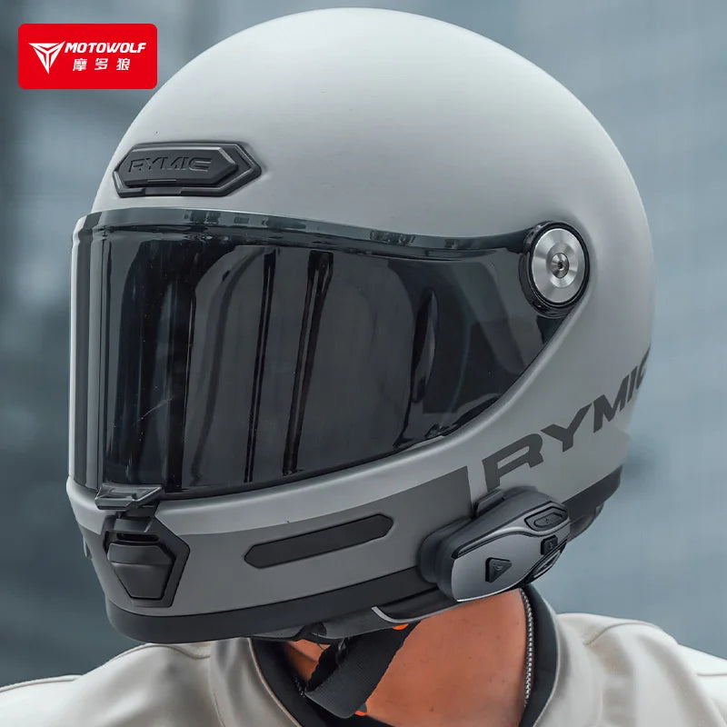 Motowolf BH1 Motorcycle Helmet bluetooth Headset
