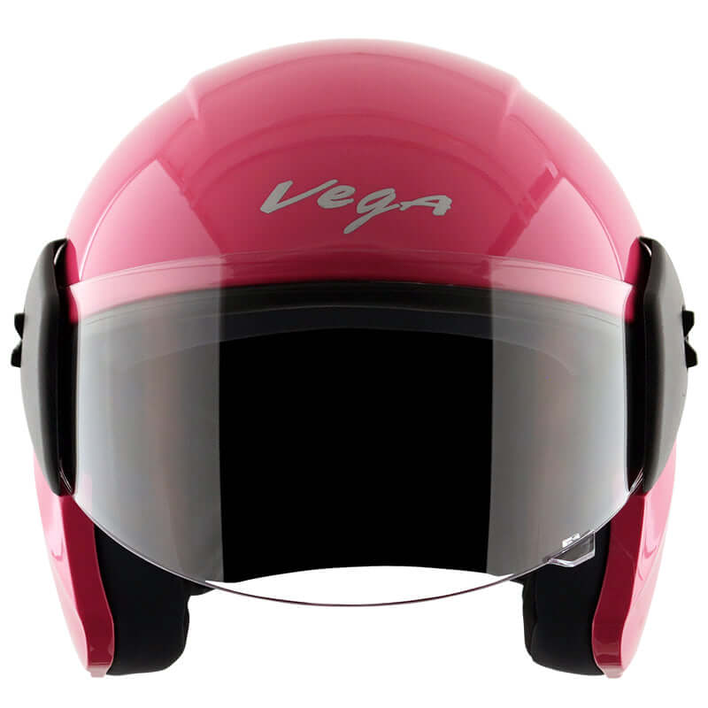 Vega Junior Buds Open Face Helmet (Pink)