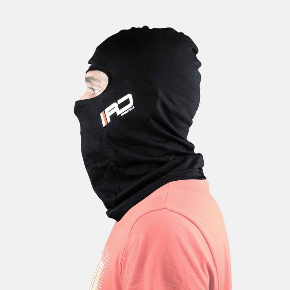 Race Dynamics high-quality balaclava (black) for outdoor riding in Bangalore