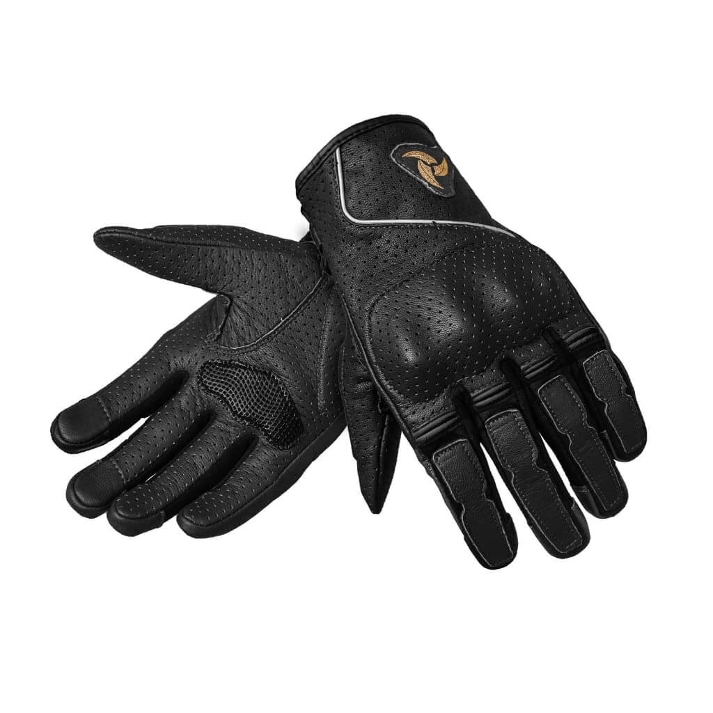 Raida CruisePro II Motorcycle Gloves (Black)