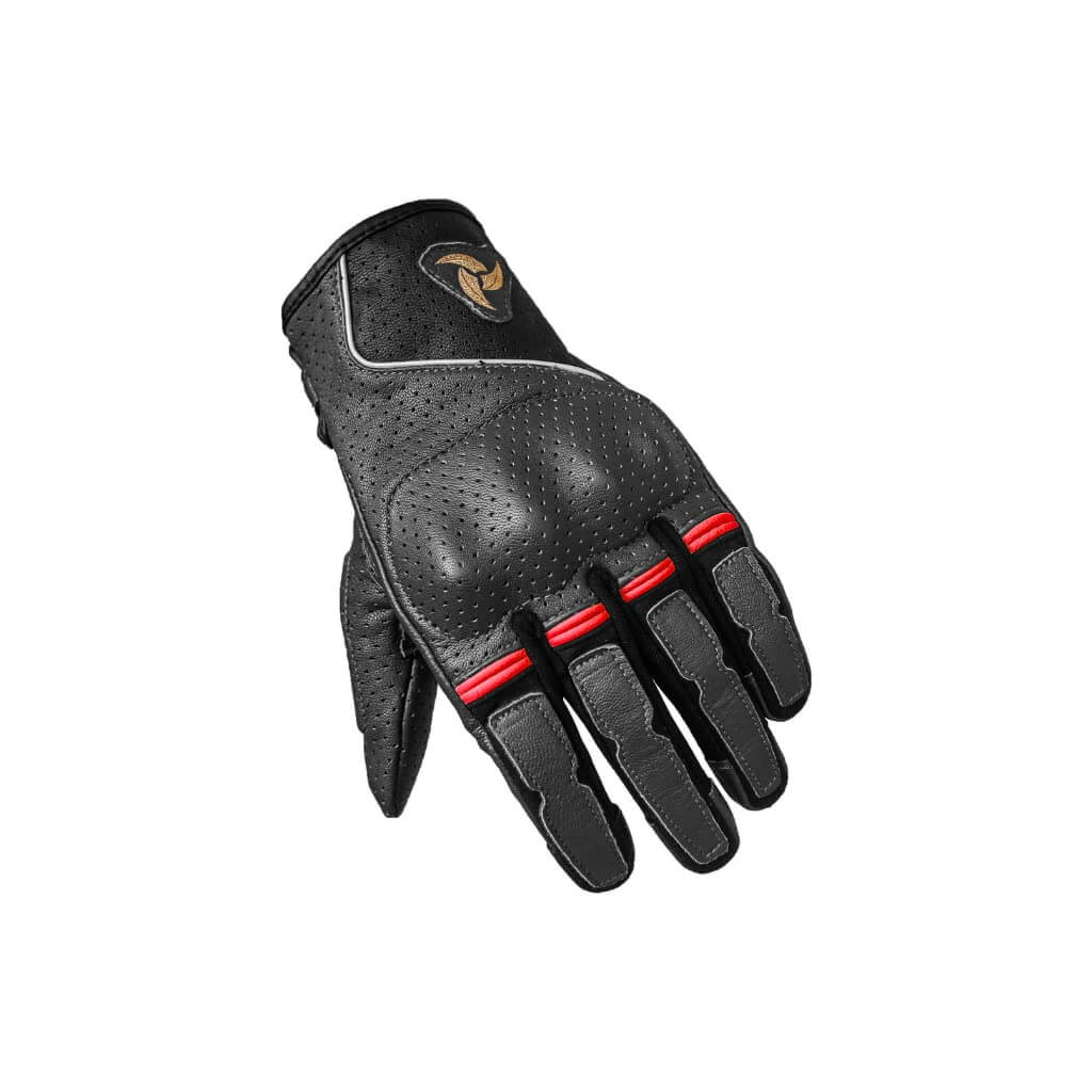 Raida CruisePro II Motorcycle Gloves (Red)