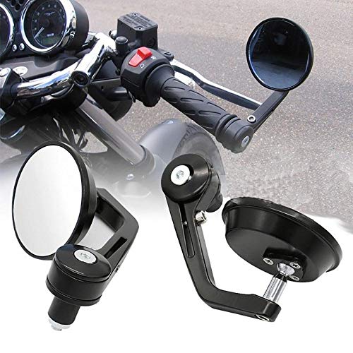Round Shape Guance Motorcycle Bar End Rear View Mirror For All Royal Enfield Bikes in Bangalore