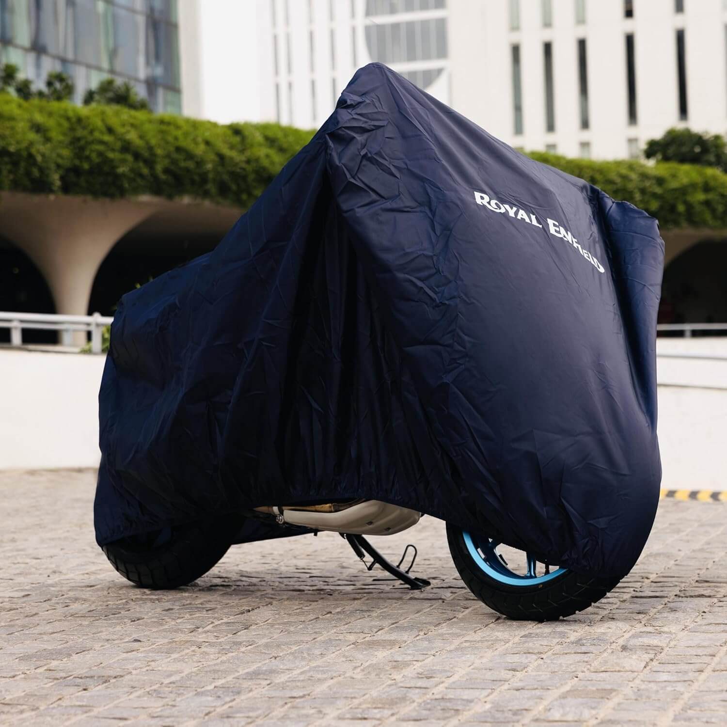 Royal Enfield Water Resistant Bike Cover For all models (Navy Blue)