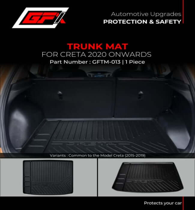 GFX Car Trunk/Boot Mat For Hyundai Creta (2015 Onwards)