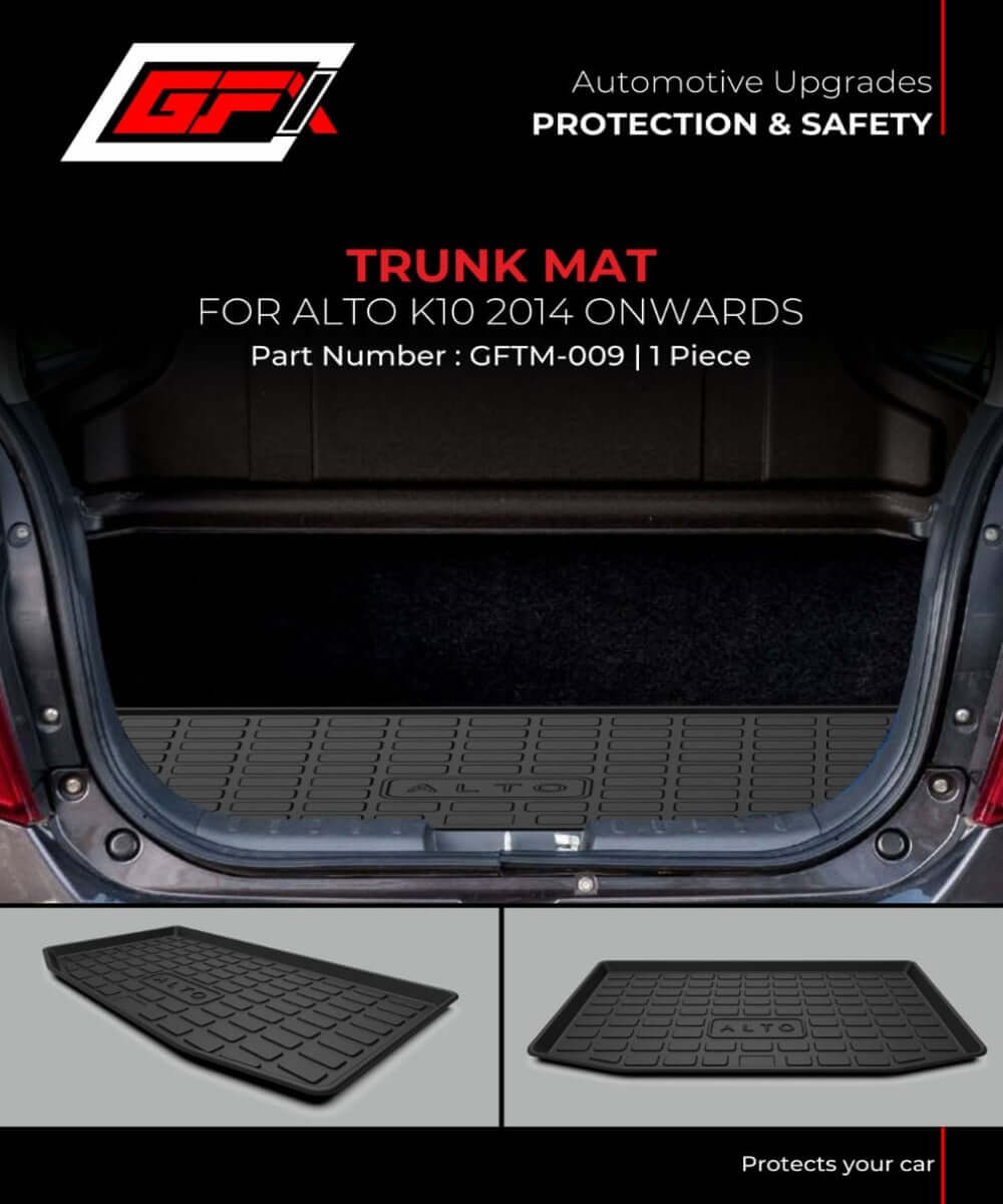 High-quality GFX car boot mat for Maruti Suzuki Alto K-10 (2014 onwards) in Bangalore