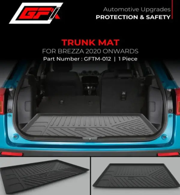 GFX Car Trunk/Boot Mat For Maruti Suzuki Vitara Breeza (2016 Onwards)