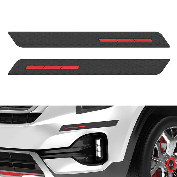 GFX Car Bumper Corner Protector Universal Fit (Garnet)