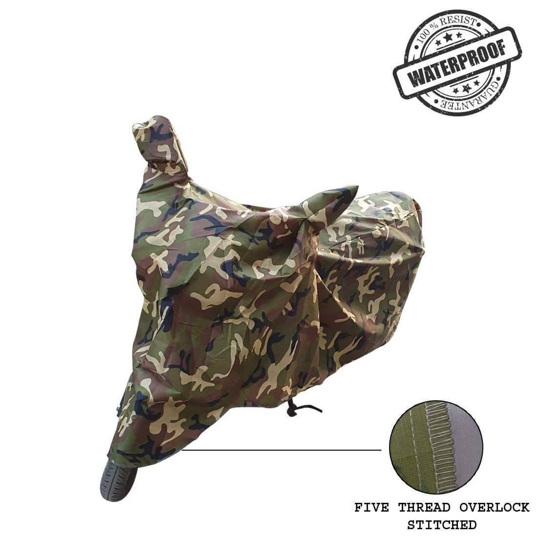 3G Universal Waterproof Body Cover For All Bike Models (Jungle Green)