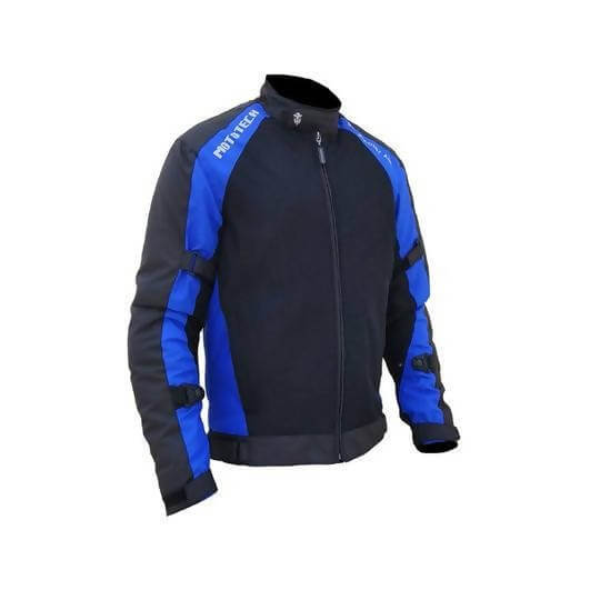 Scrambler Air Motorcycle Riding Jacket - Blue