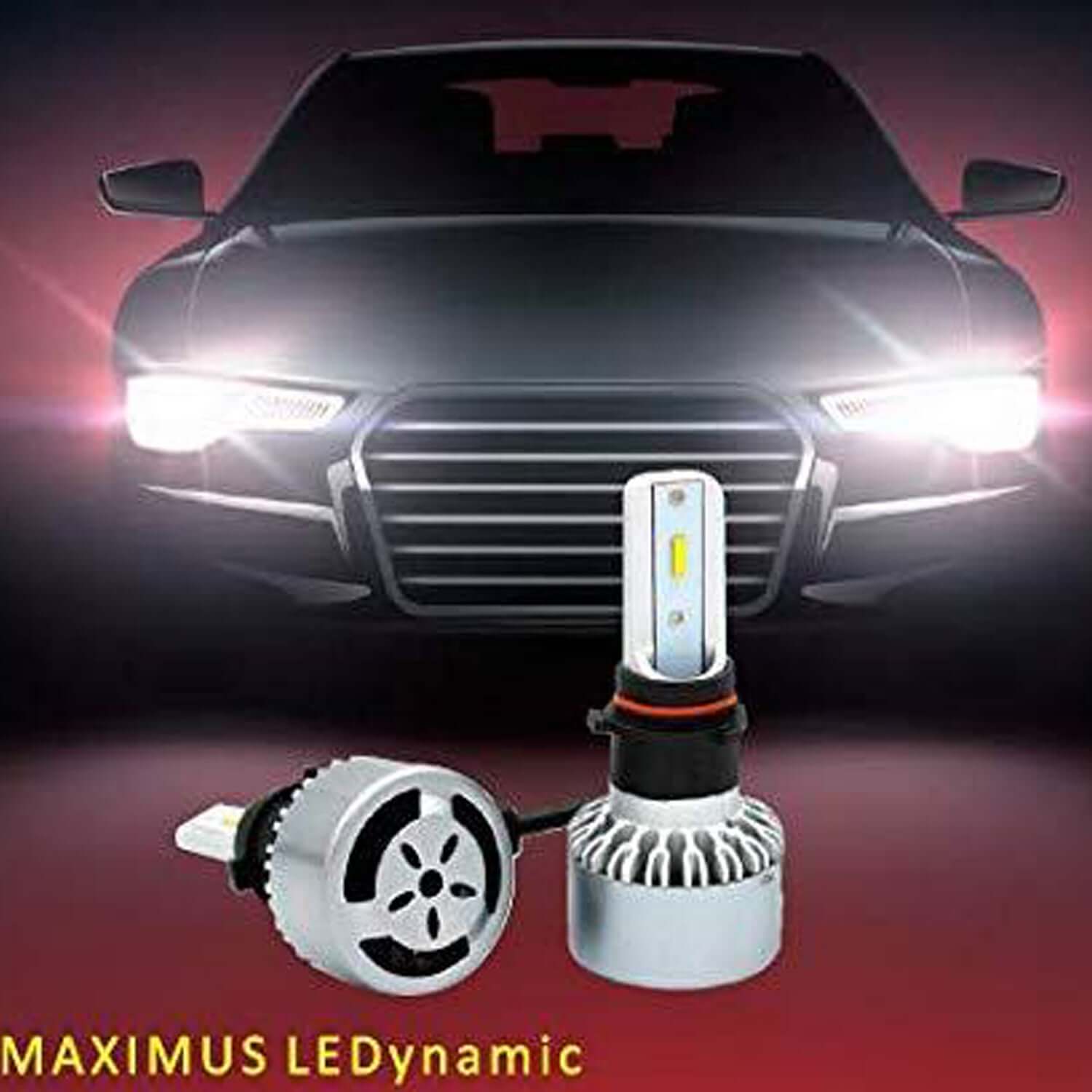 Potauto H1 3 in 1 Headlight Bulb with Tri-Colour Maximus LEDynamic - Set of 2