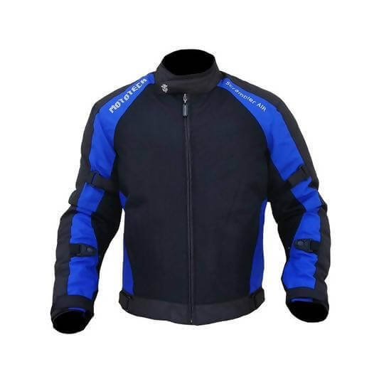 Scrambler Air Motorcycle Riding Jacket - Blue