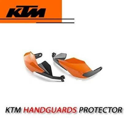 JB Racing Universal Hand Guards Protector For KTM, Yamaha, Honda, Bajaj, Hero, Royal Enfield Models(Orange)