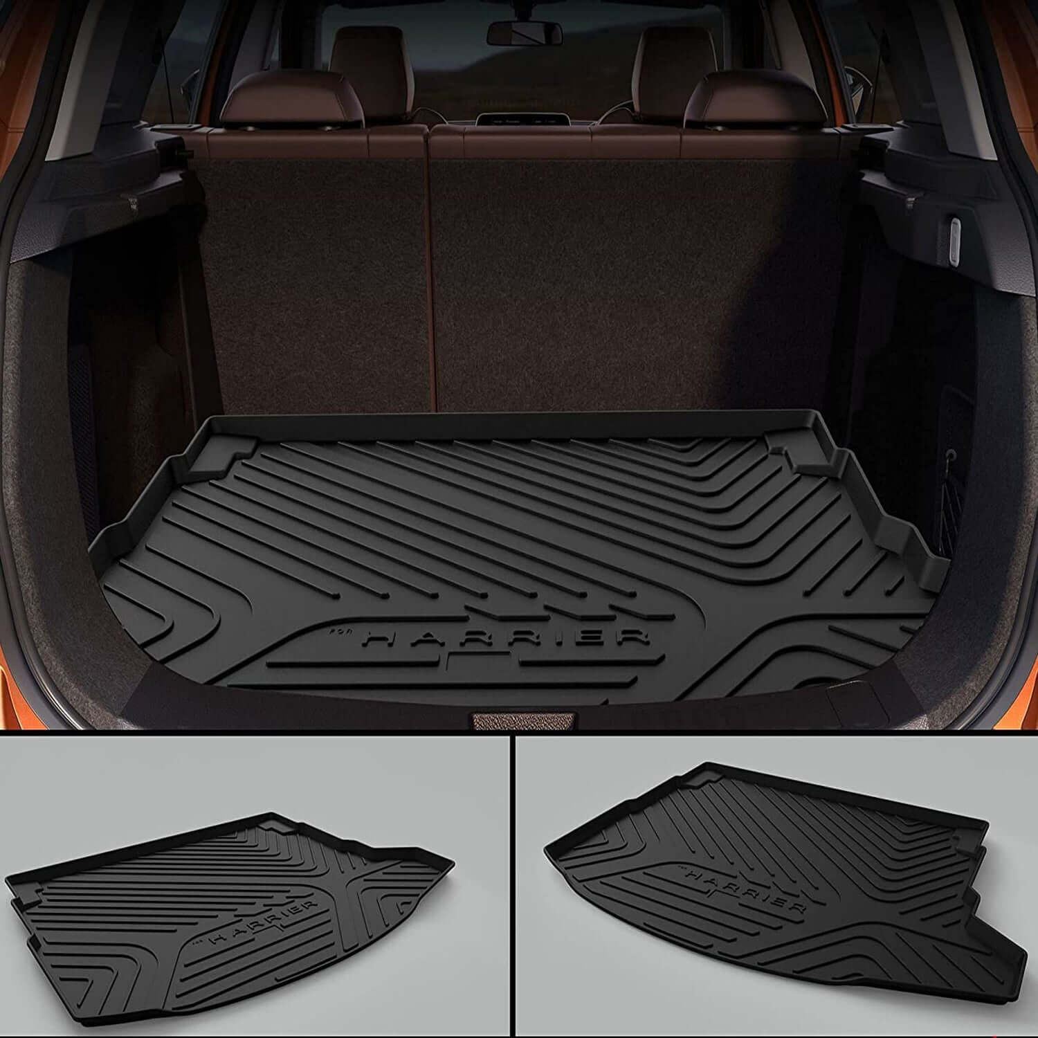 GFX Car Trunk BootDicky Mat For Tata Harrier (2019 Onward)