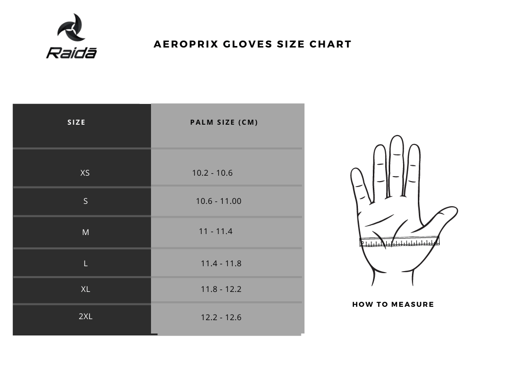 Raida AeroPrix Motorcycle Gloves (White)