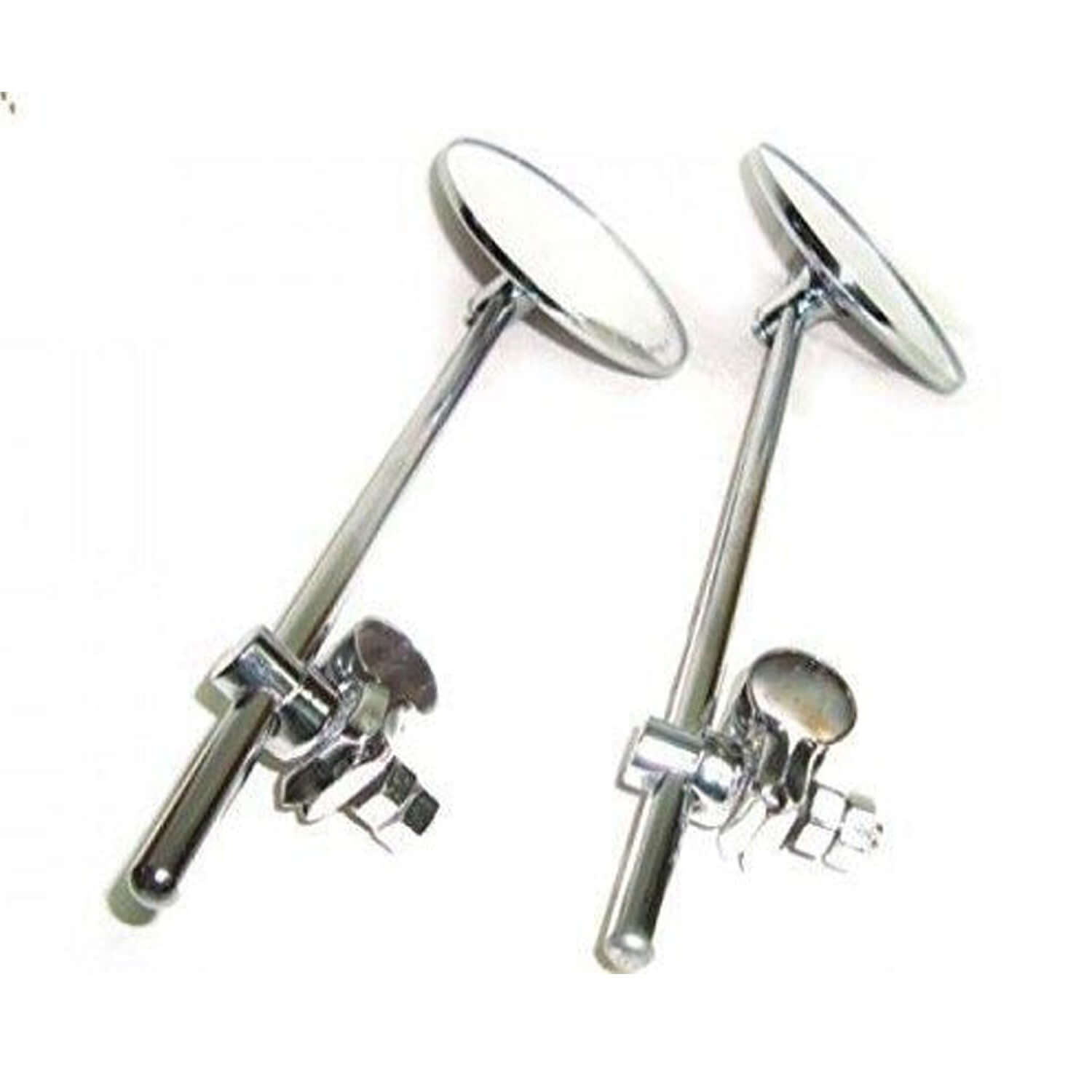 Durable Autobird chrome rear view mirrors (set of 2) for Royal Enfield in Bangalore