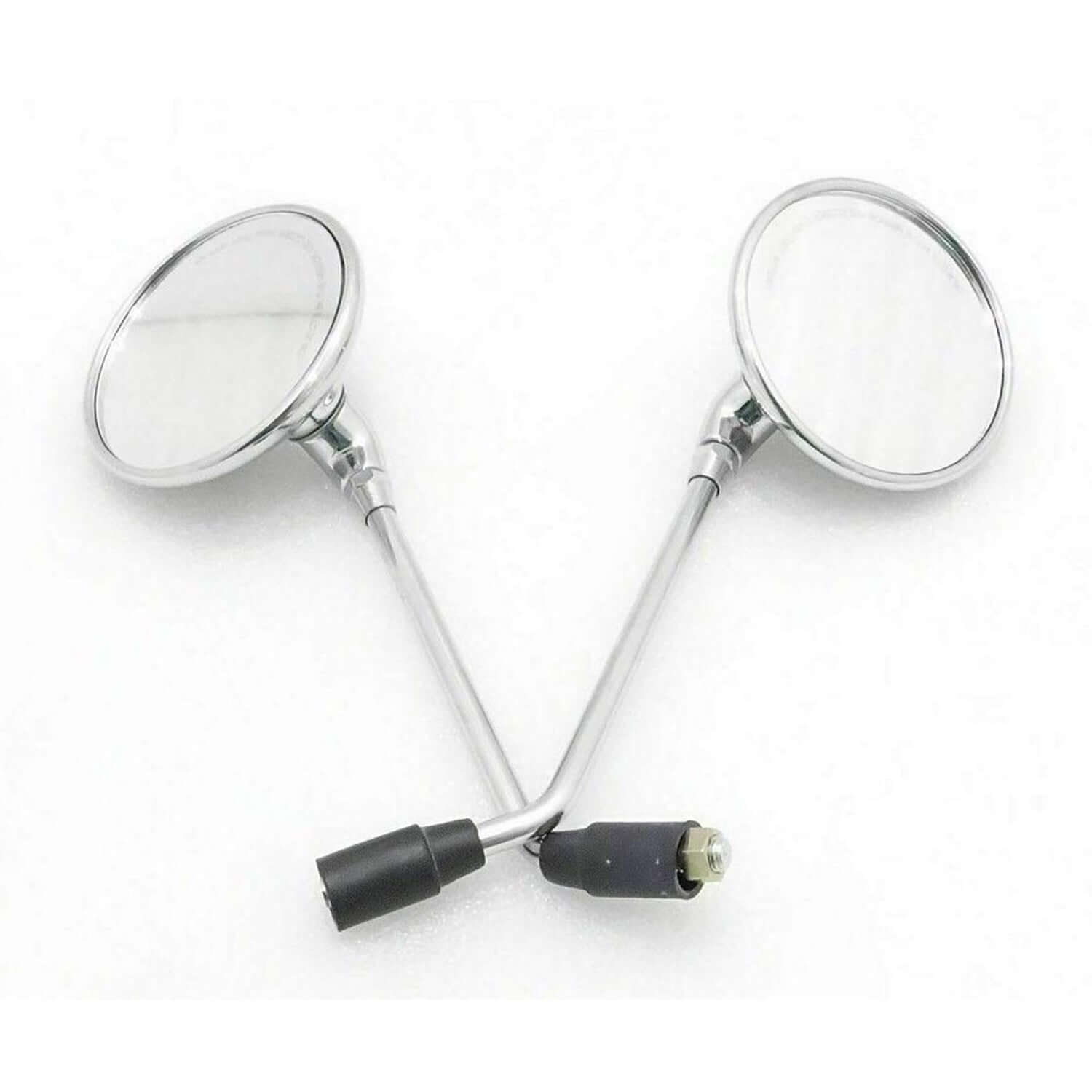 Autobird rear view mirrors for Suzuki Access (set of 2) in chrome in Bangalore