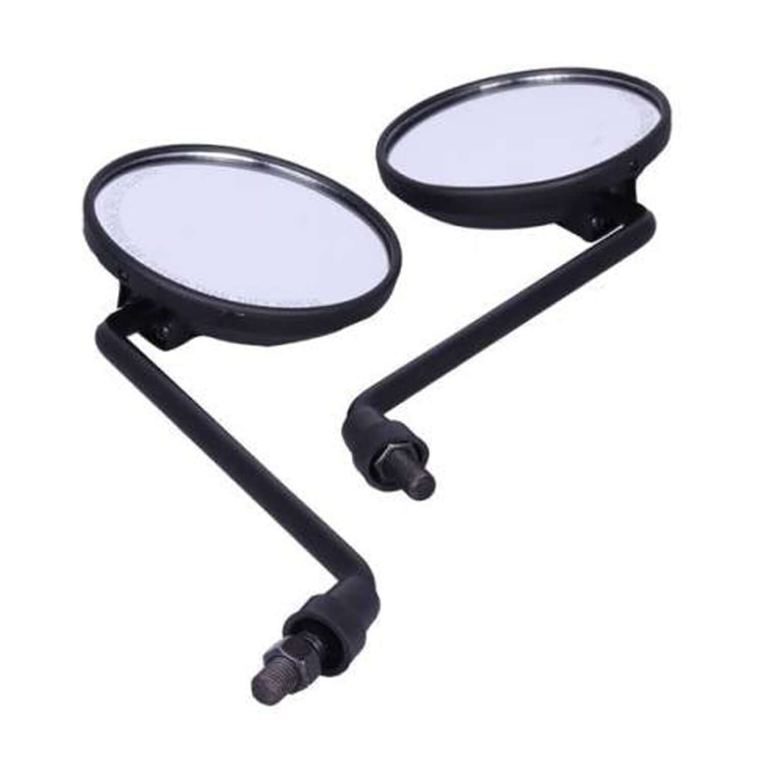 Buy Autobird black round rear view mirrors for Royal Enfield Thunderbird in Bangalore