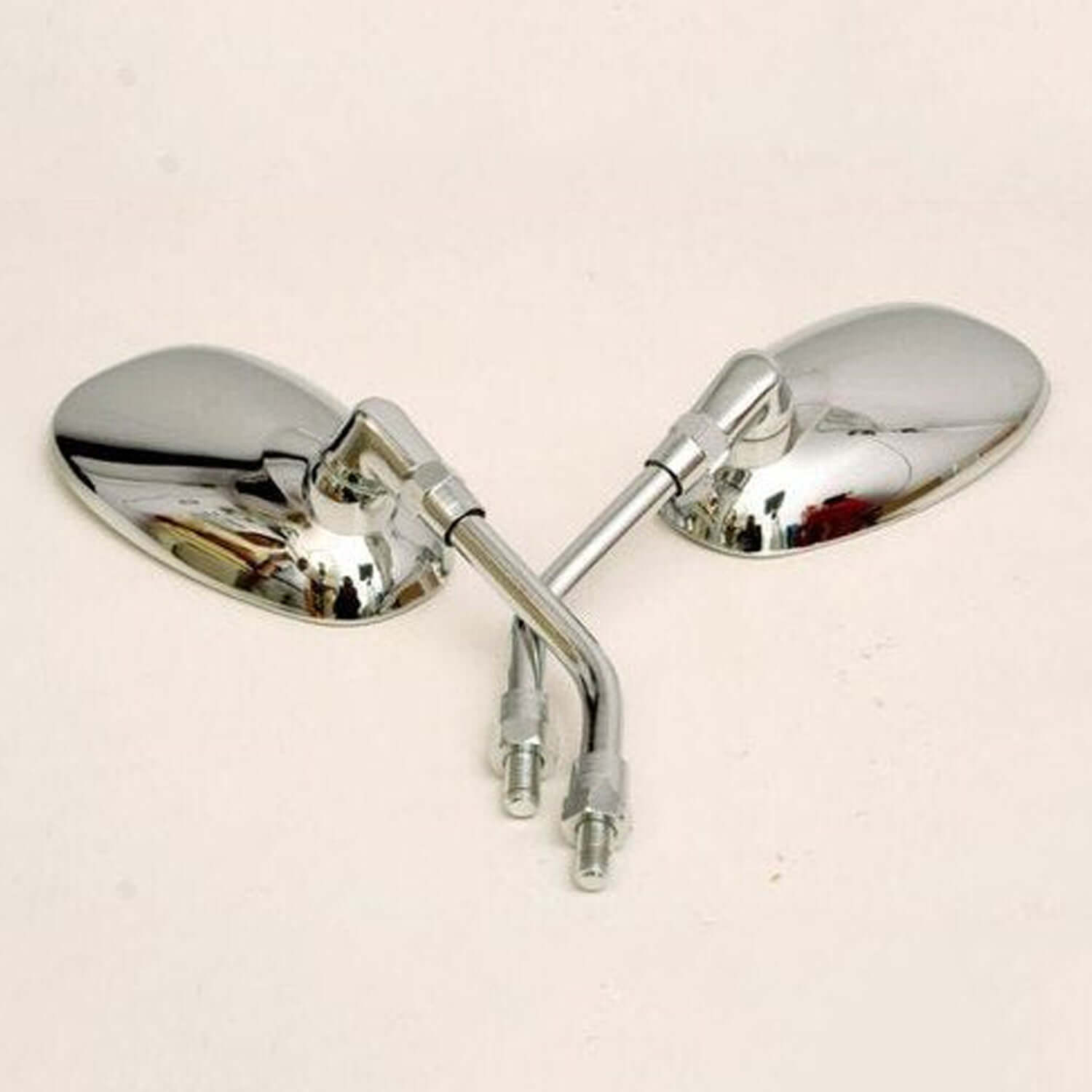 Autobird stainless steel rear view mirrors for Suzuki Access (set of 2) chrome in Bangalore