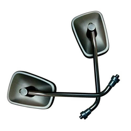 Autobird rear view mirrors for Bajaj Avenger (set of 2) in black in Bangalore