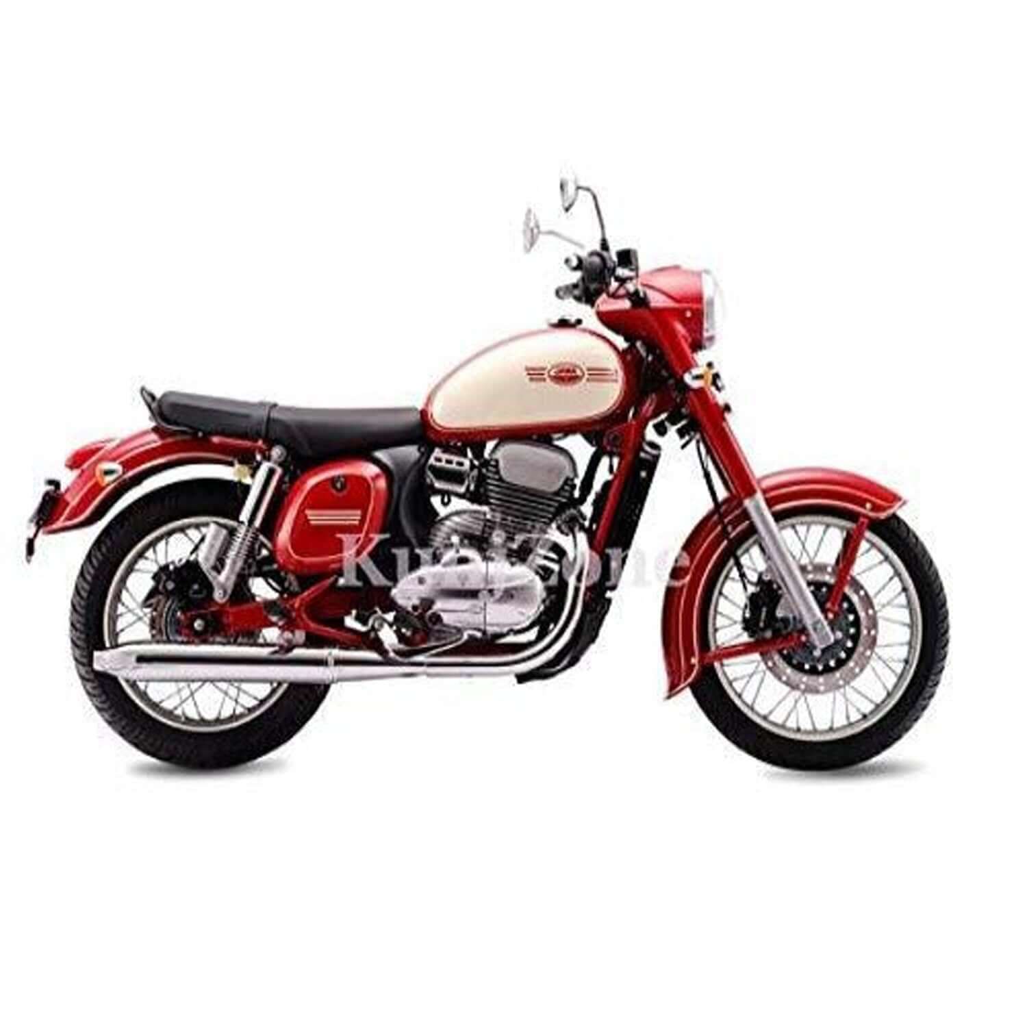 Stylish round shape Autobird chrome rear view mirrors with yoke fitting in Bangalore