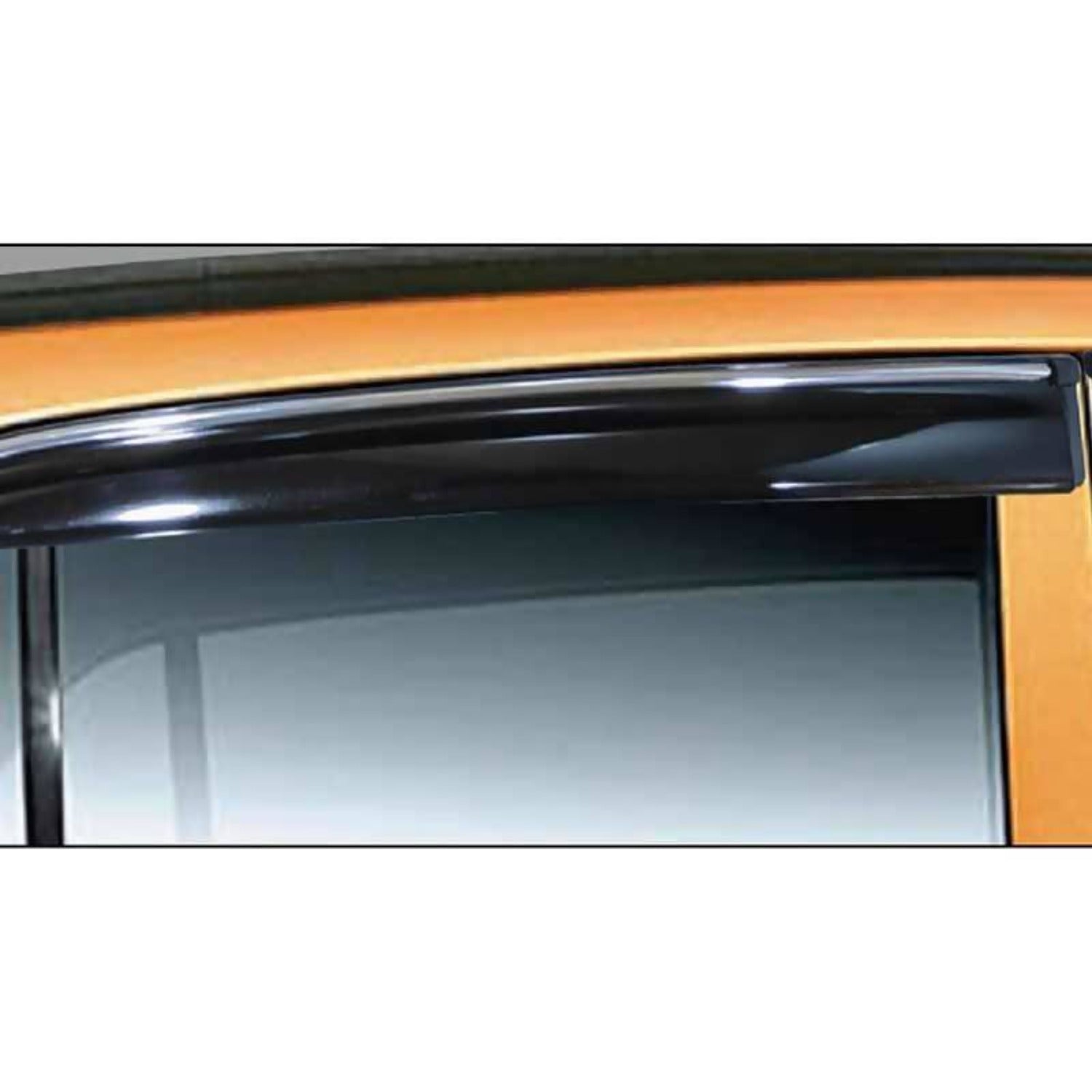 Galio Car Door Wind Visor With Silver Line For Hyundai i-10 Grand (2014 TO 2023)