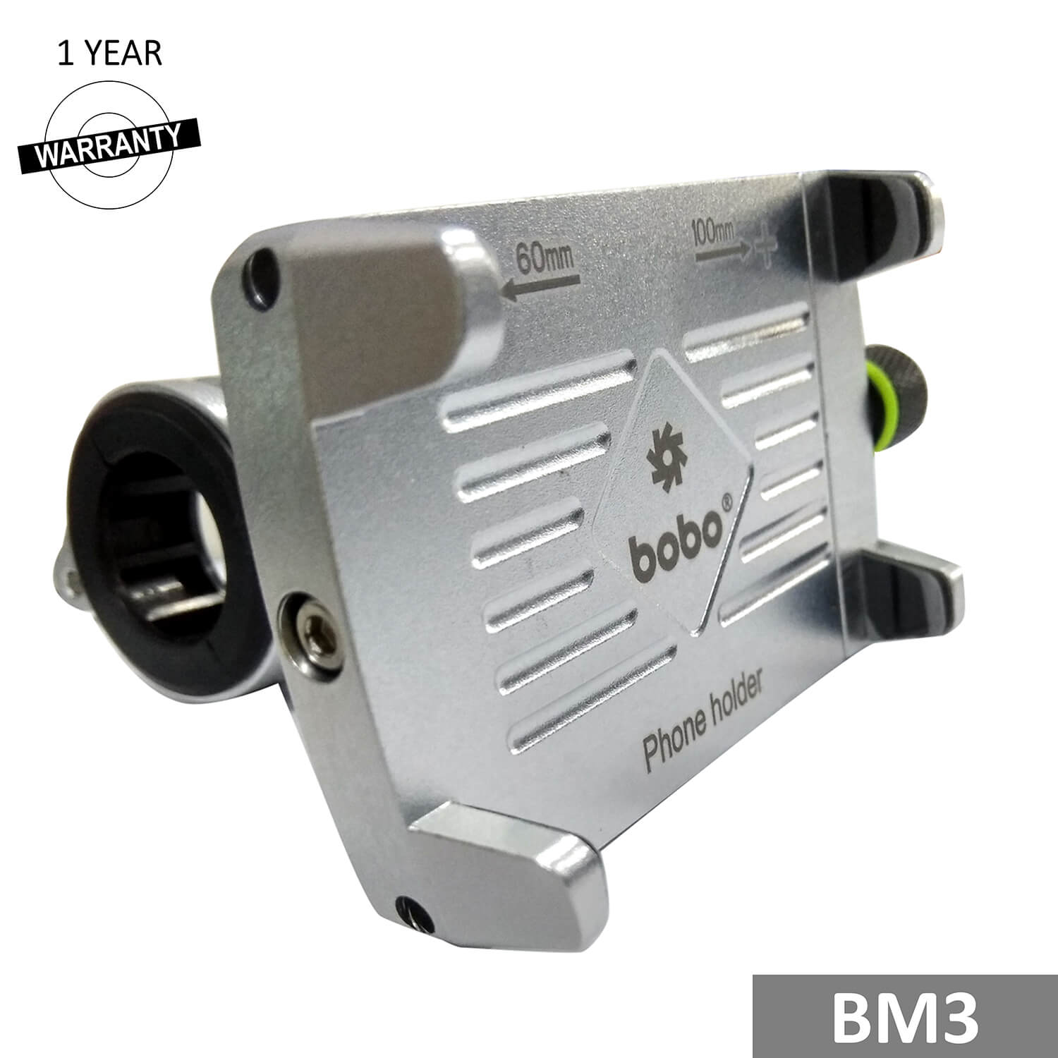 BOBO BM3 Claw-Grip Aluminum Bike Cycle Phone Holder