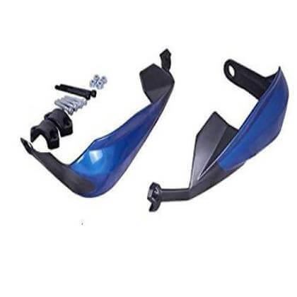 JB Racing Universal Hand Guards For All Bike Models (Blue)