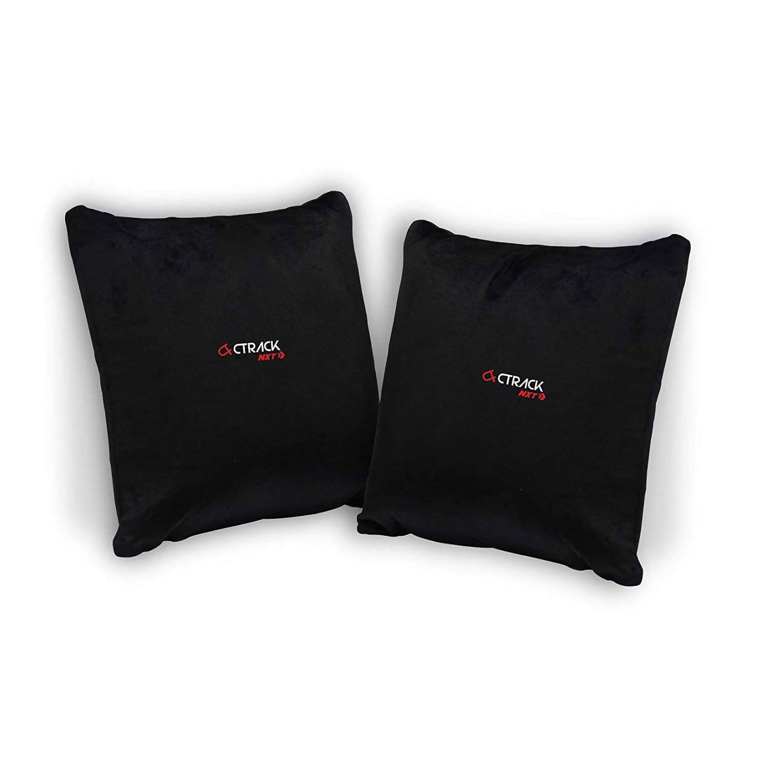 Ctrack Nxt velvet cushion pillows (square, pack of 2) for cars and home in Bangalore