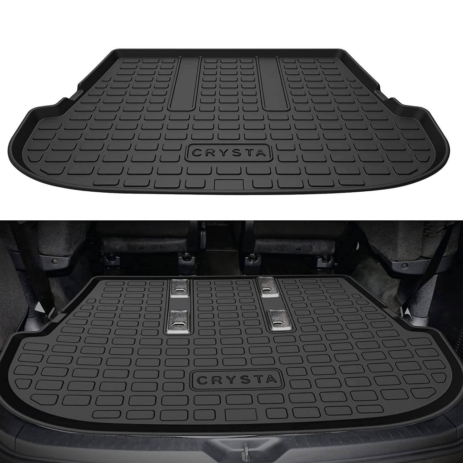 GFX Car Trunk Boot Dicky Mat for Toyota Innova Crysta (2016 To 2020)