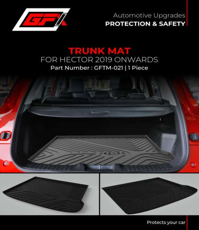 GFX Car TrunkBoot Mat for MG Hector Grand Nios (2019 Onward)