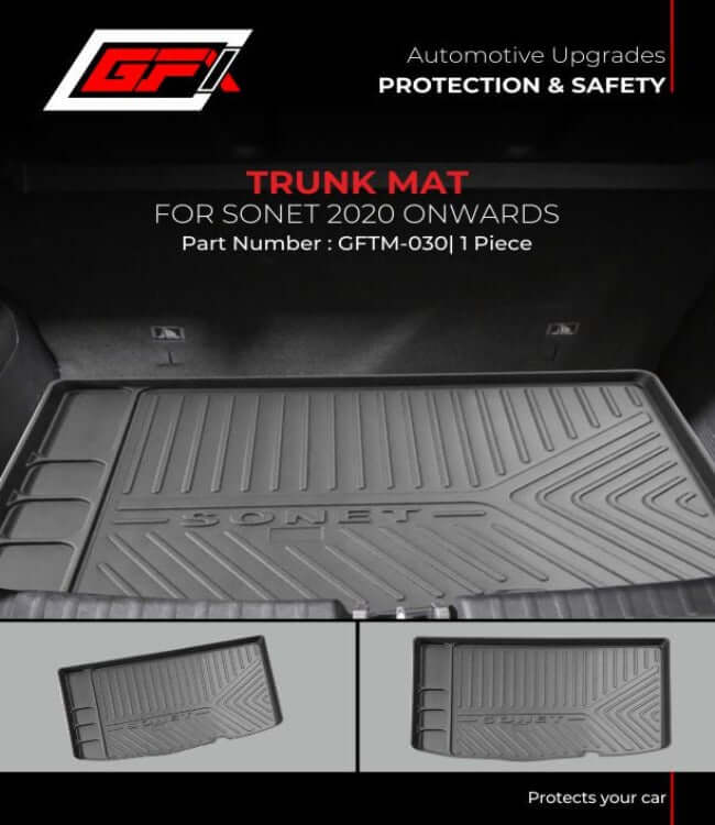 GFX Car TrunkDicky Mat for Kia Sonet (2020 onwards)