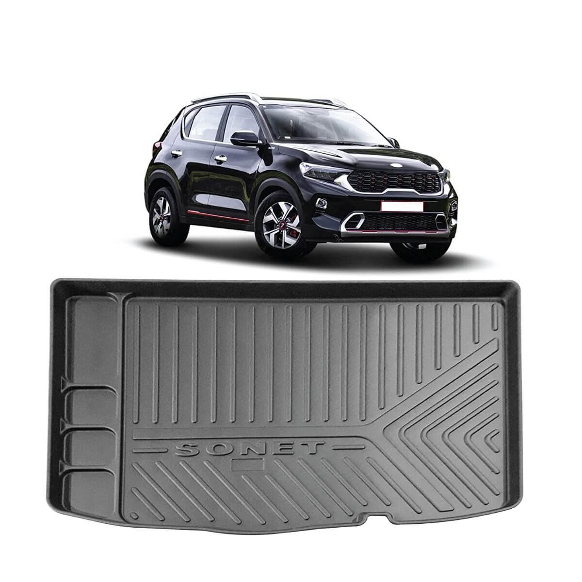 GFX Car TrunkDicky Mat for Kia Sonet (2020 onwards)