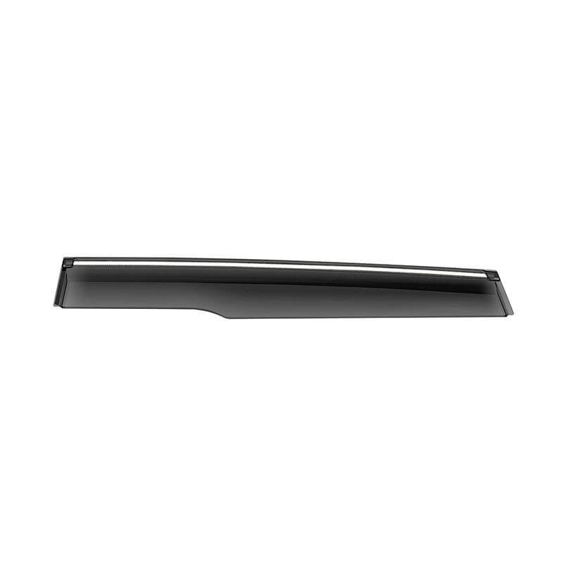 GFX Car Window Door Wind Visor with Silver Chrome Line for Tata Harrier (2019 Onwards) (Set of 4 Pcs.)