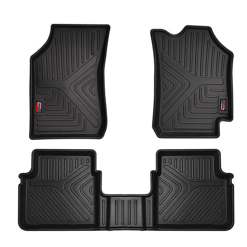 GFX Life Long Car FloorFoot Mat For Renault Kwid 2019 Onwards  (Set of 3 Pcs)