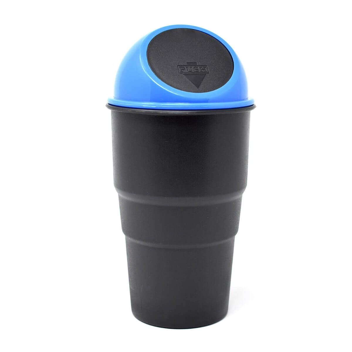 GFX Mini Car Trash Bin Can Holder Dustbin (Blue) (pack of 2)