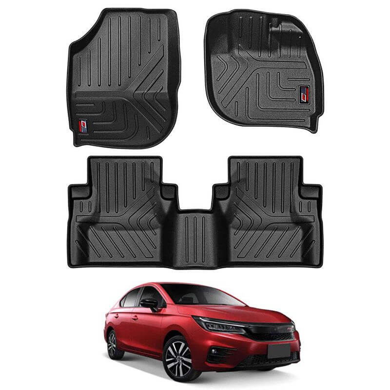 GFX Life Long Floor/Foot Mats For Honda City