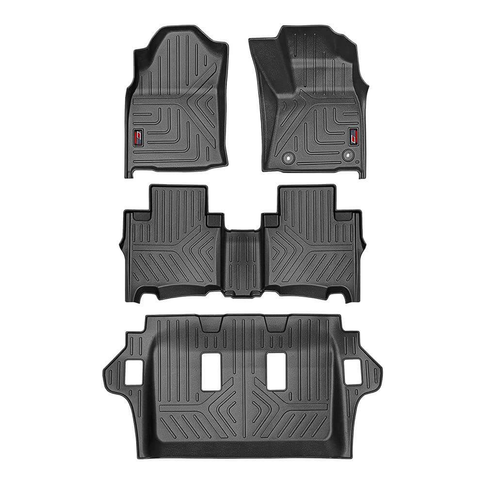 High-Quality GFX Toyota Innova Crysta 2016 Onwards Custom Fit Life Long TPV Floor Mats in Bangalore