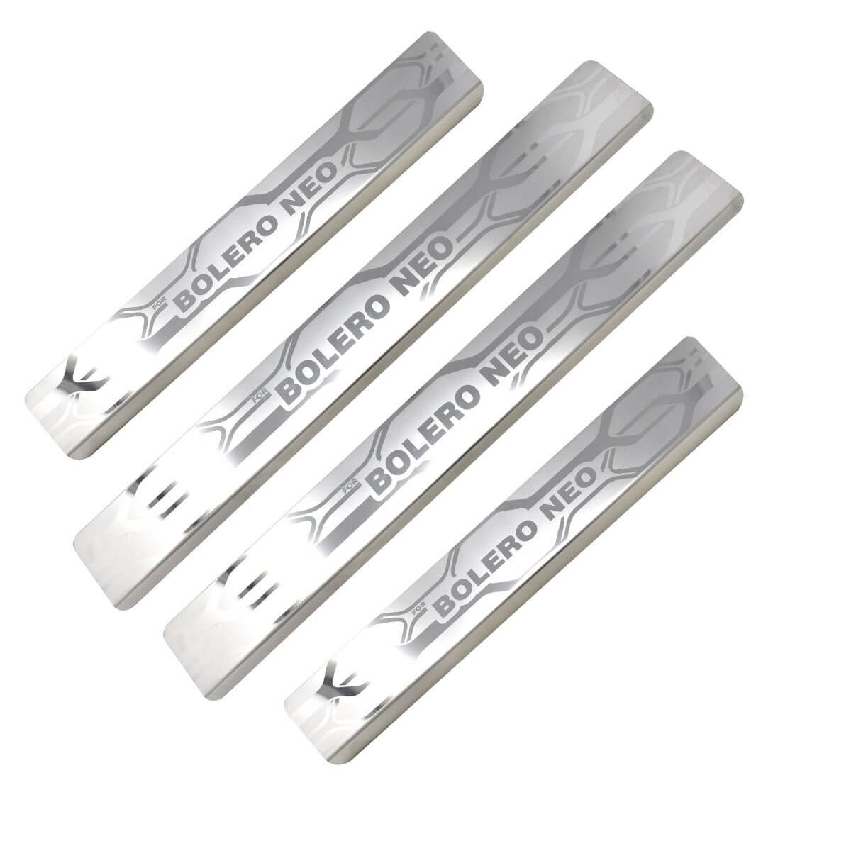 High-Quality Galio Car Door Sill Guard Scuff Plate For Mahindra Bolero Neo (2021 onwards) (Set of 4 Pcs.) in Bangalore
