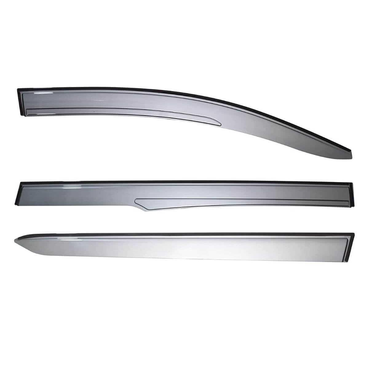 Galio Car Door Visor Window Deflector For KIA Carnival (2020 Onward) (Set of 6 pcs)