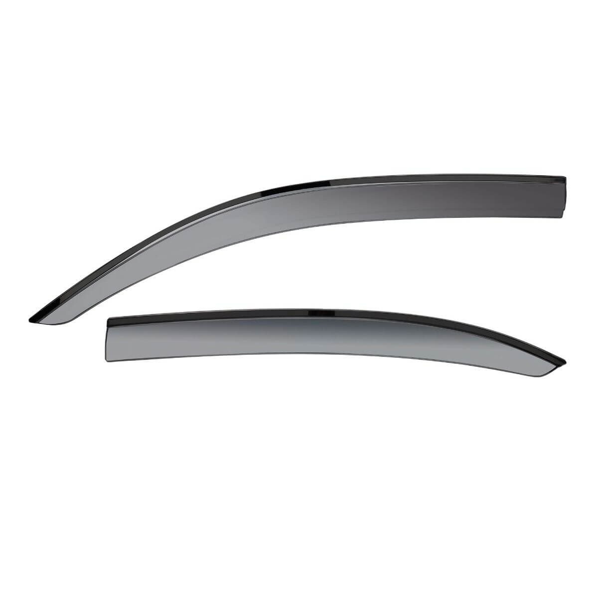 Galio Car Door Visor Window Deflector For Renault Duster 2016 Onwards (Set of 4 Pcs.)