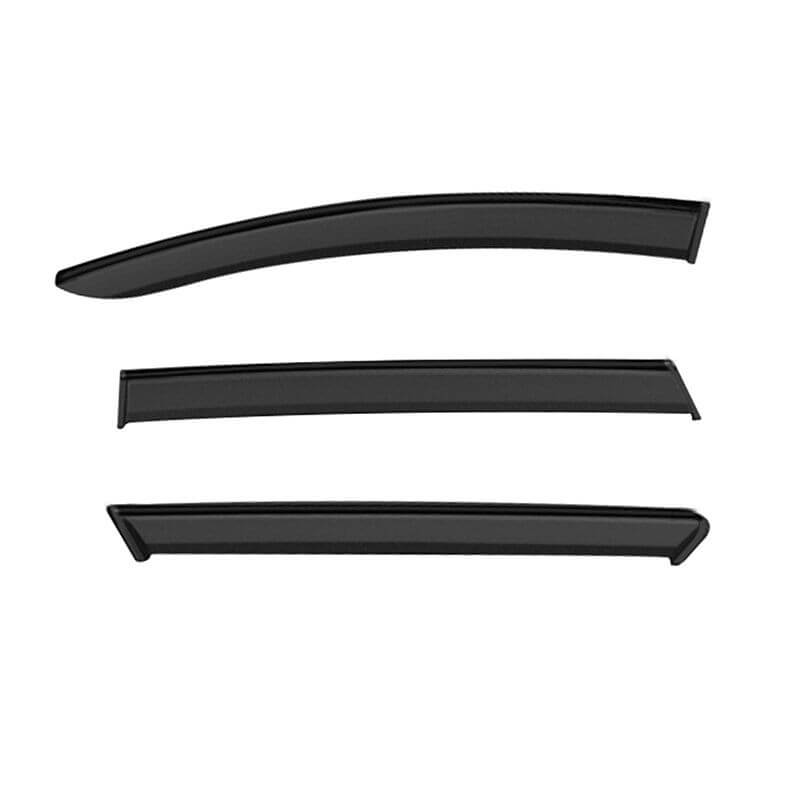 Galio Car Door Wind Visor For Toyota Innova Crysta (2016 To 2020) (Set of 6 pcs.)