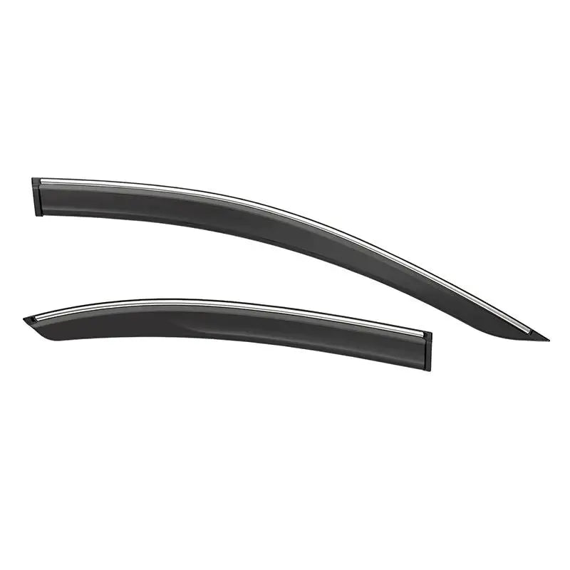 Galio Car Door Wind Visor With Silver Chrome Line For Honda Mobilio (2015 onwards)