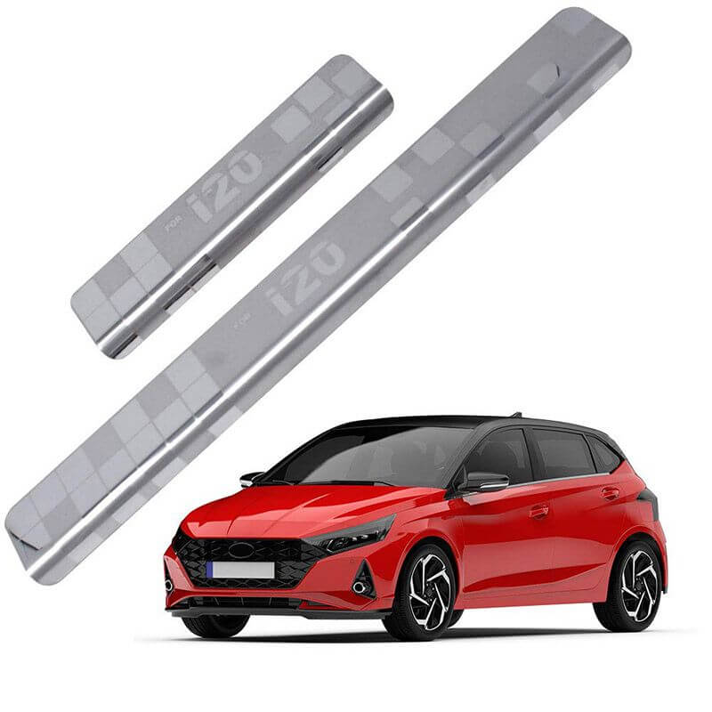 Galio Car Footsteps Sill Guard For Hyundai i20 (2020 onwards) (Set of 4 Pcs.)