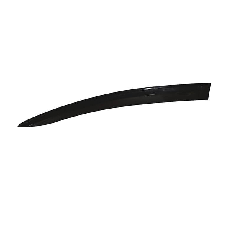 Galio Car Window Door Wind Visor With Silver Chrome Line for Honda WR-V (2017 onwards)