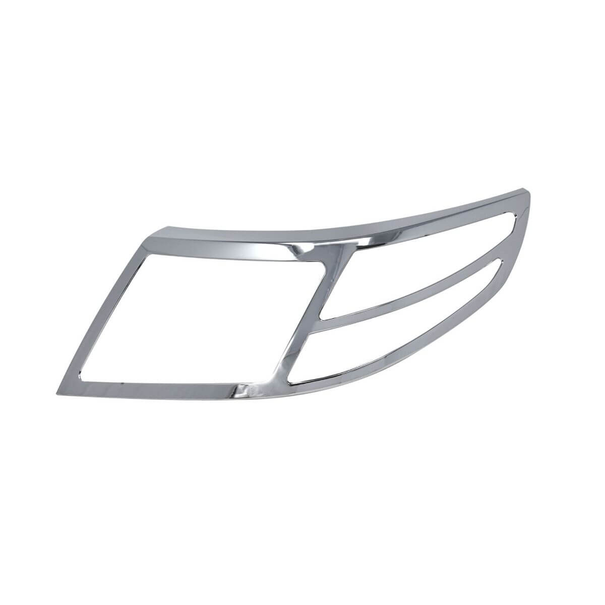 Galio Chrome finish Head Lamp Garnish Cover for Mahindra Bolero Neo (2021 onwards) (Set of 2 Pcs.)