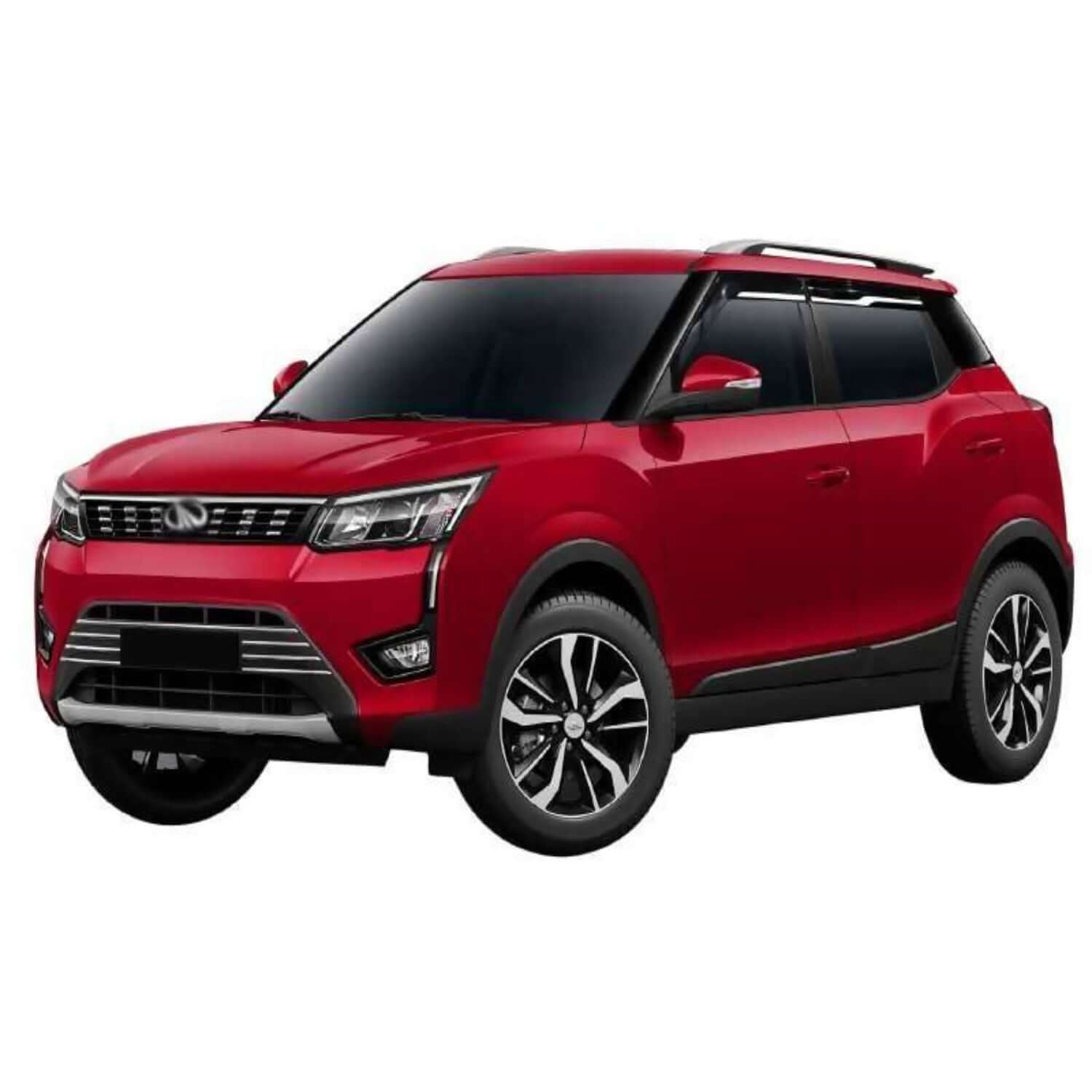Galio Car Door Wind Visor with Silver Line For Mahindra XUV 300 (2019 Onwards)