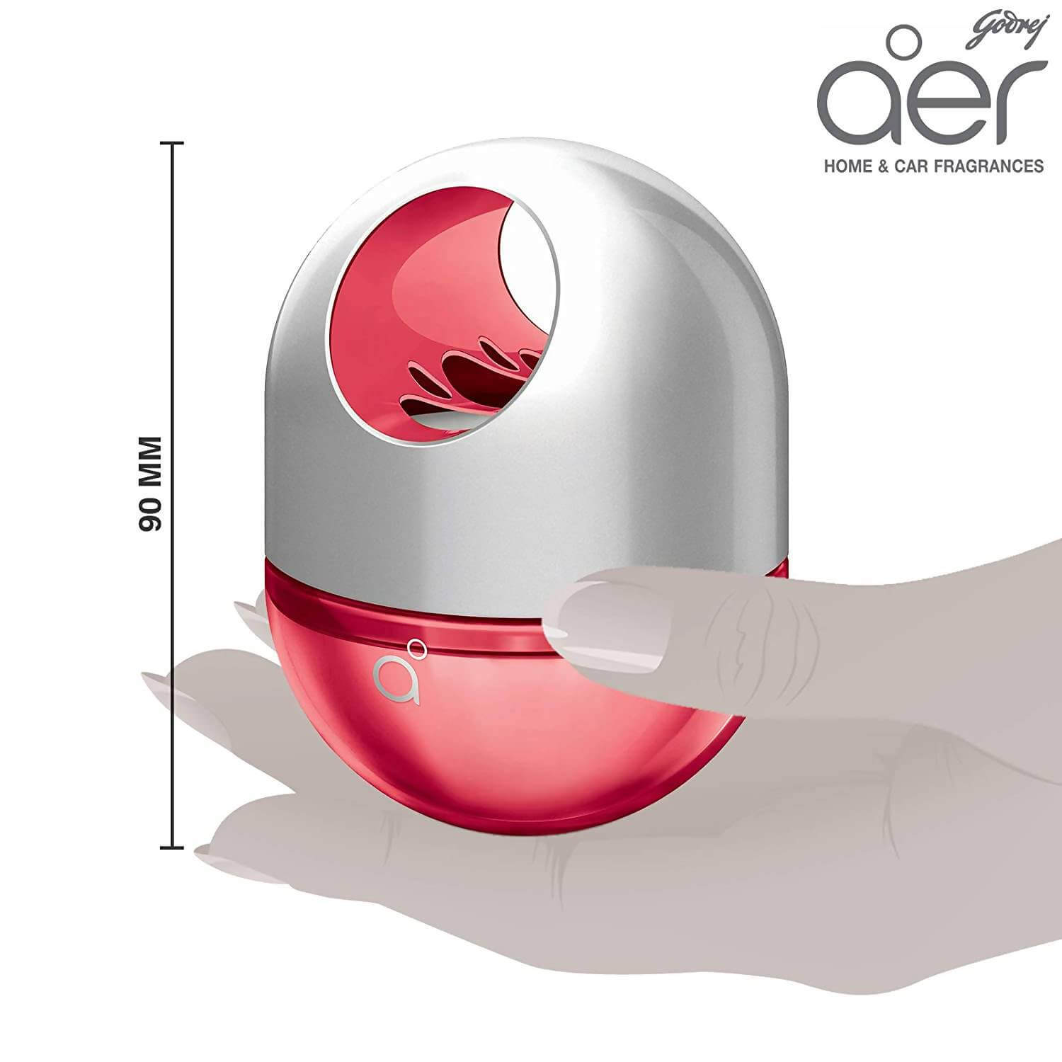 Godrej aer twist, Car Air Freshener - Petal Crush Pink (45g)