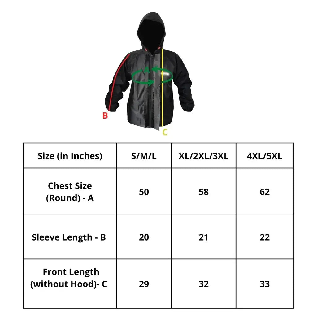 Mototech Hurricane Rain Over Jacket 2.0 - Black