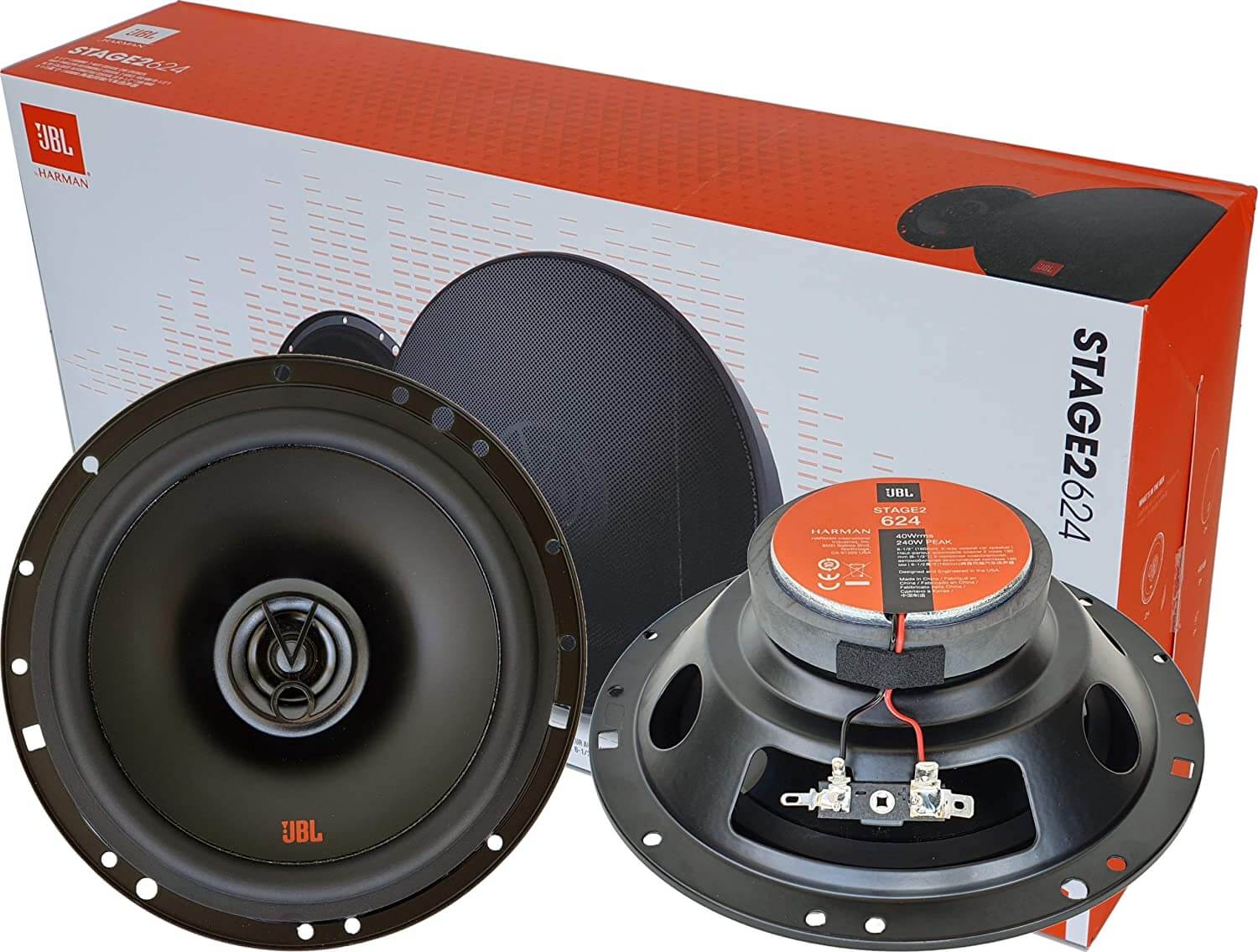 JBL Stage2 624 6-12 (160mm) Two Way Coaxial Car Speaker